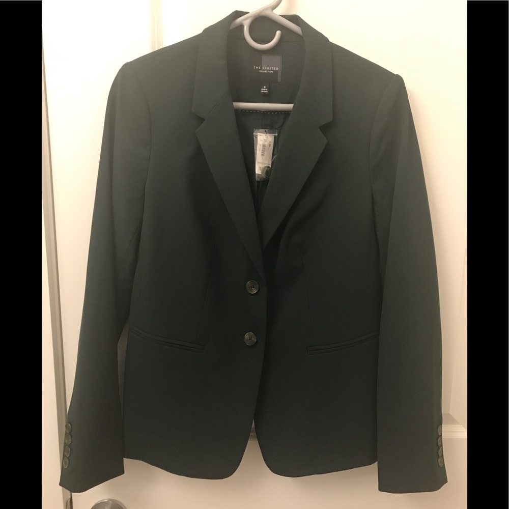 Forest Green Blazer Jacket The Limited